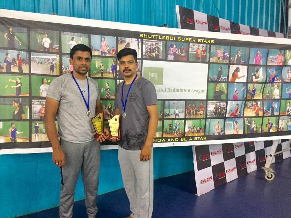 Datalytyx's Krishnakumar Nair runner up in Shuttleboi Play9 Open Men's ...